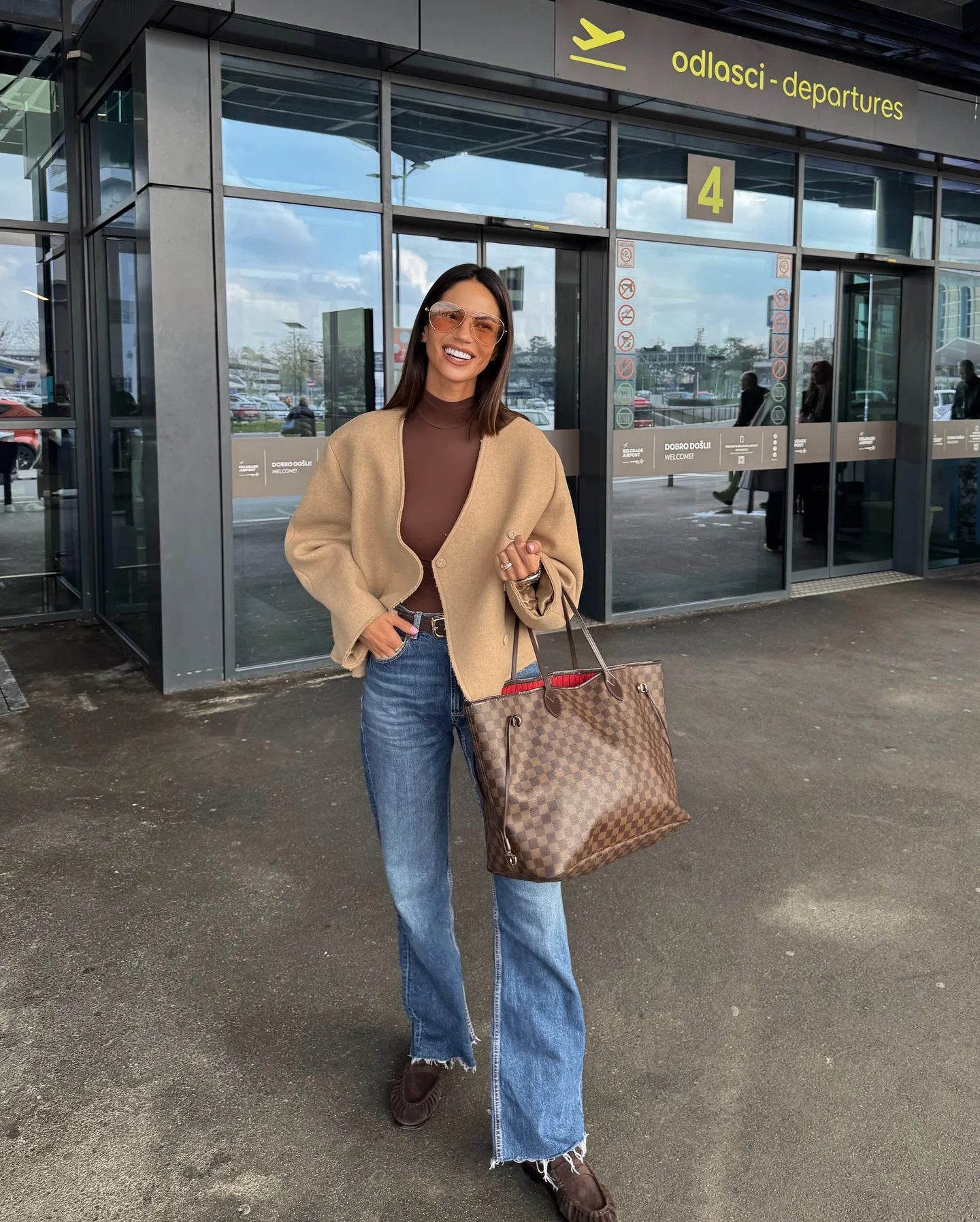 airport outfit summer