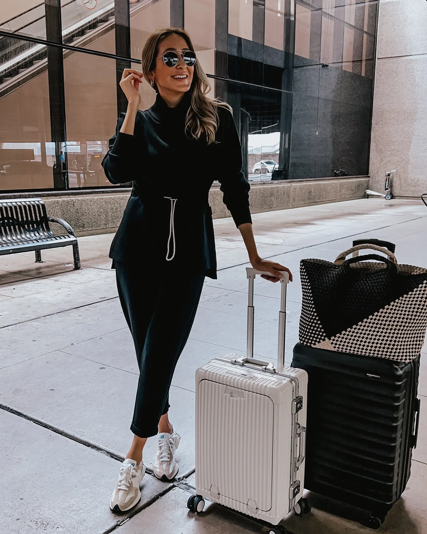 airport outfit summer