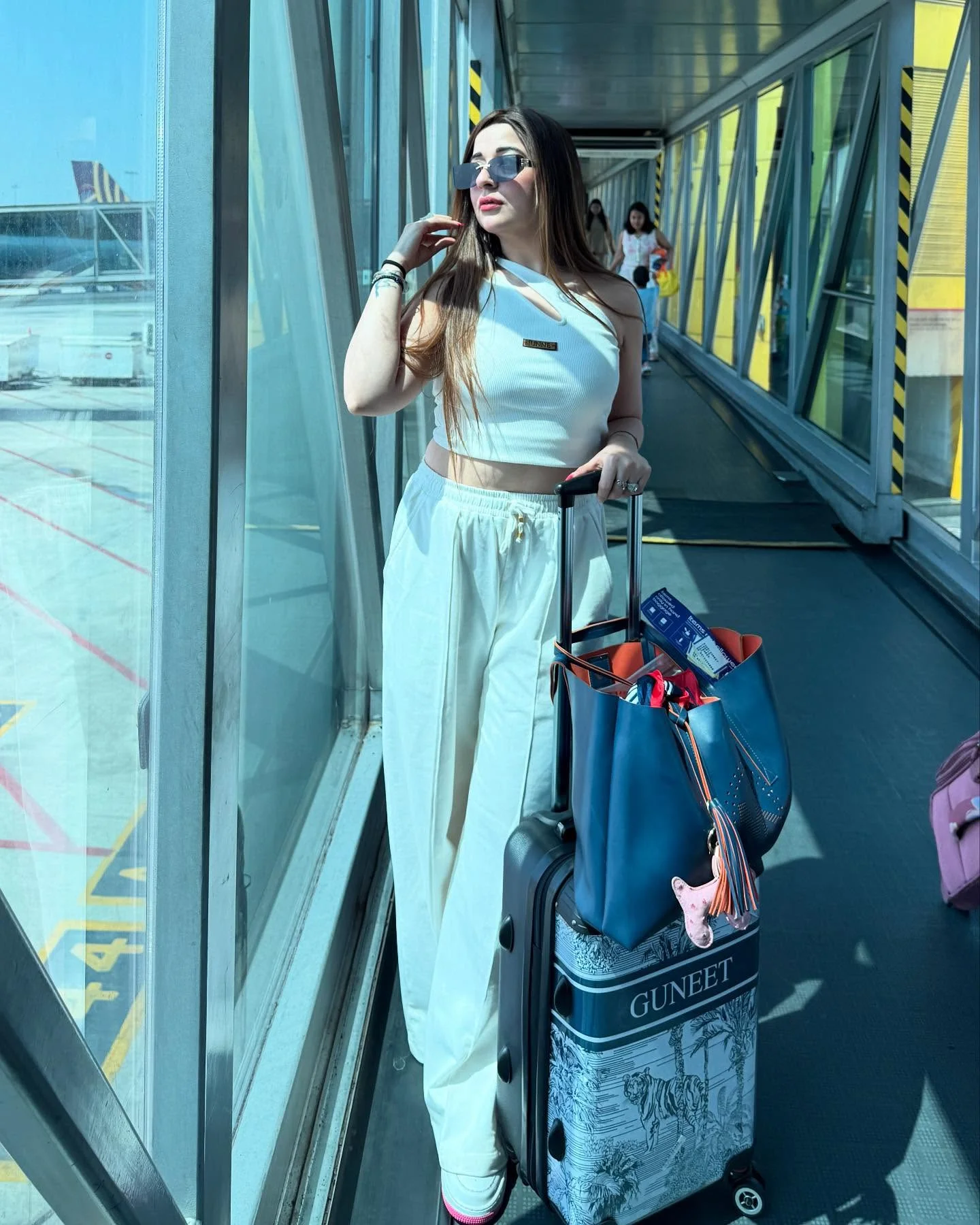 airport outfit summer