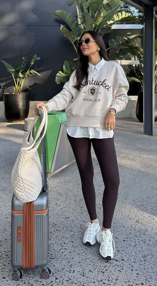 airport outfit summer