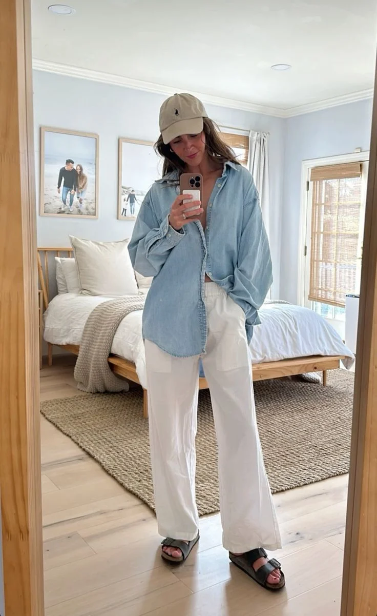 airport outfit summer