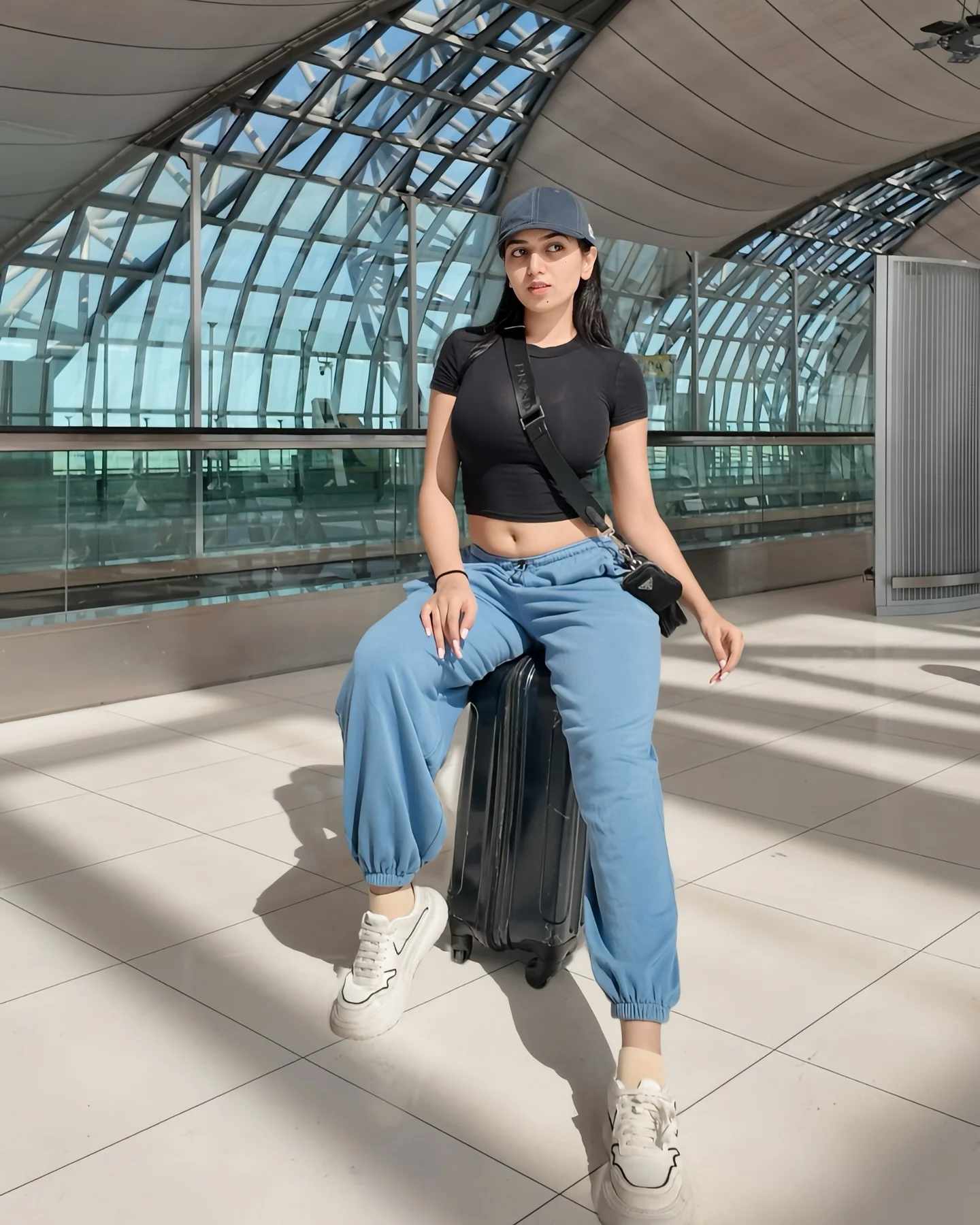 airport outfit summer