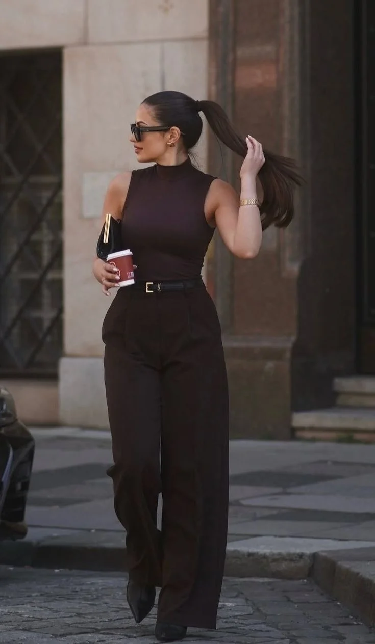 all black outfit