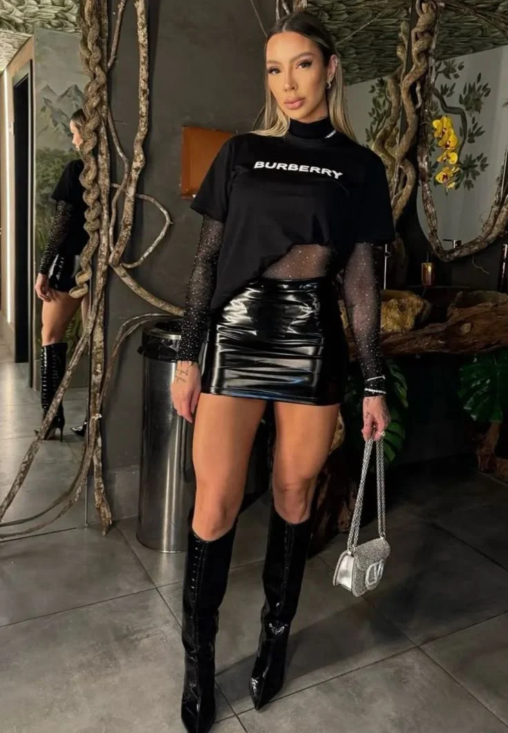 all black outfit