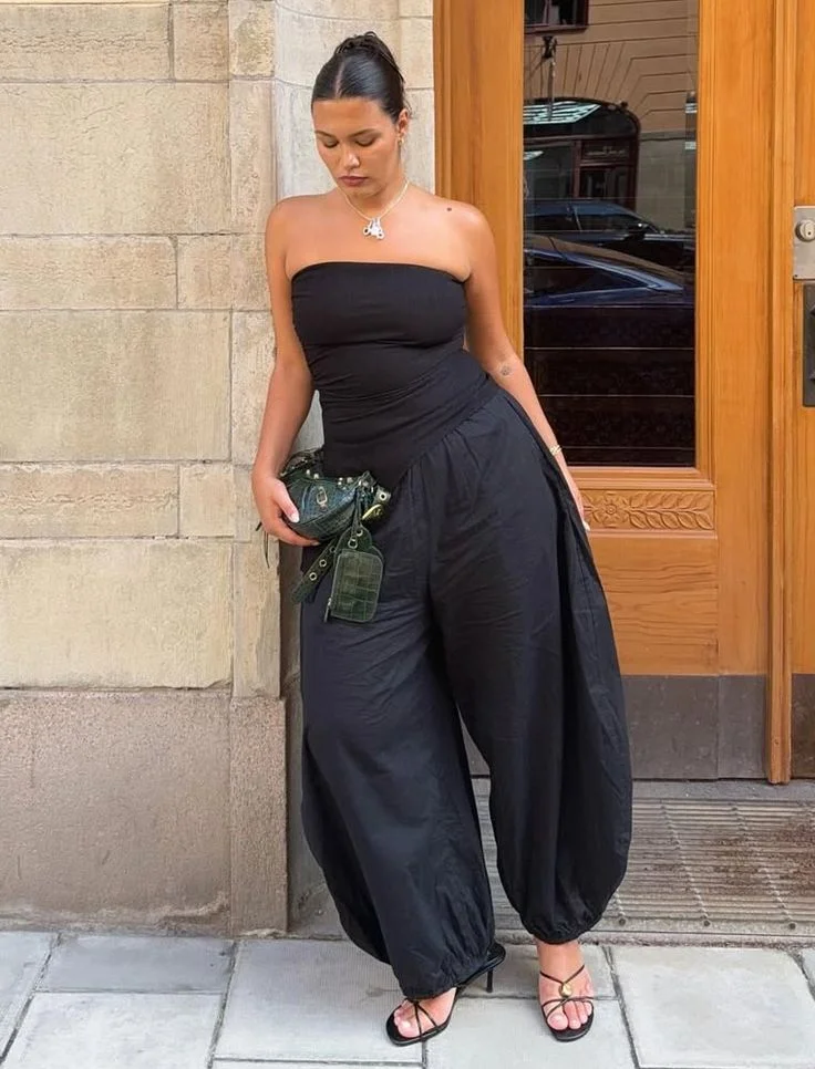 all black outfit