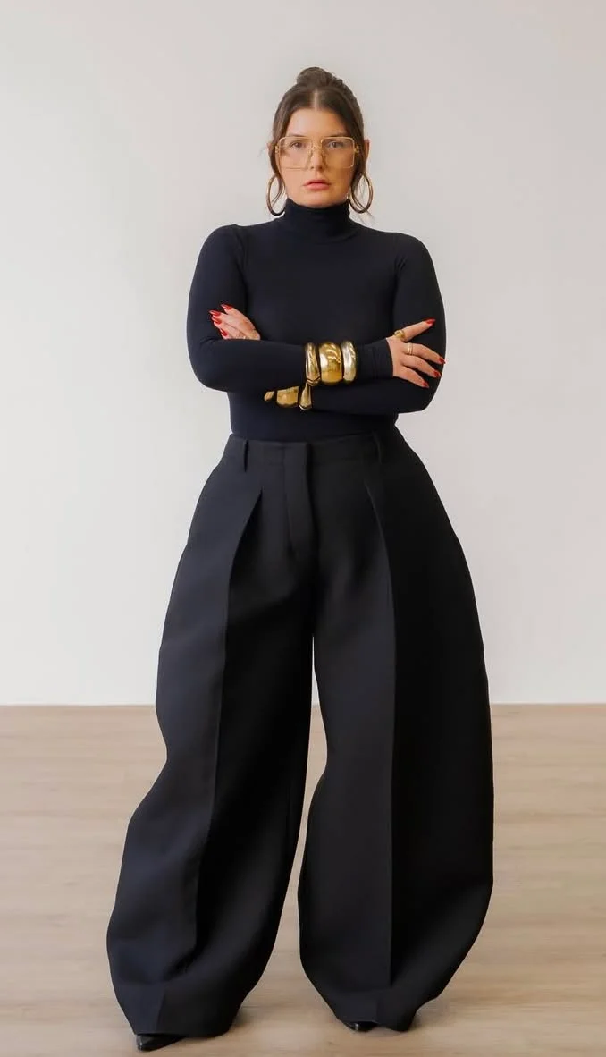 all black outfit