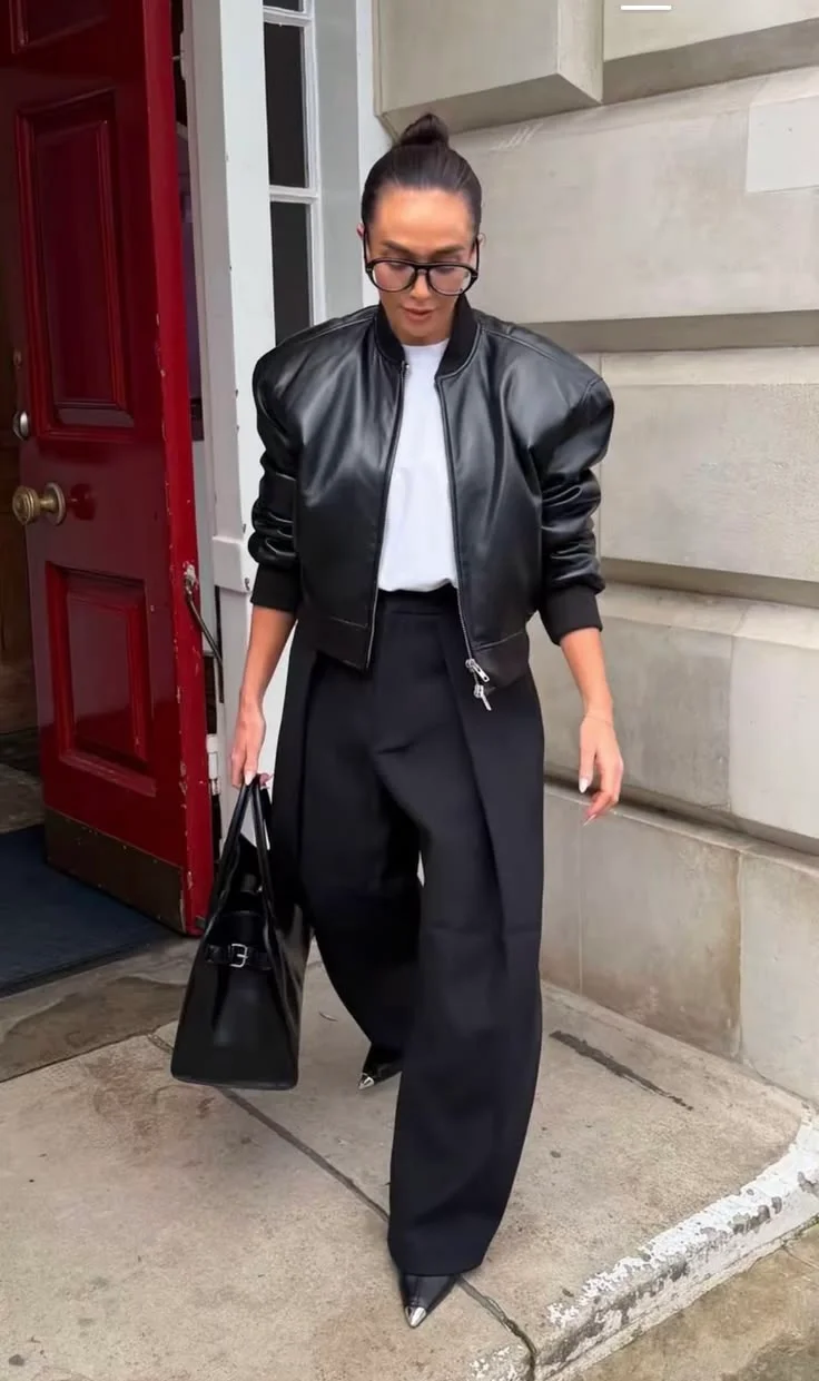 all black outfit