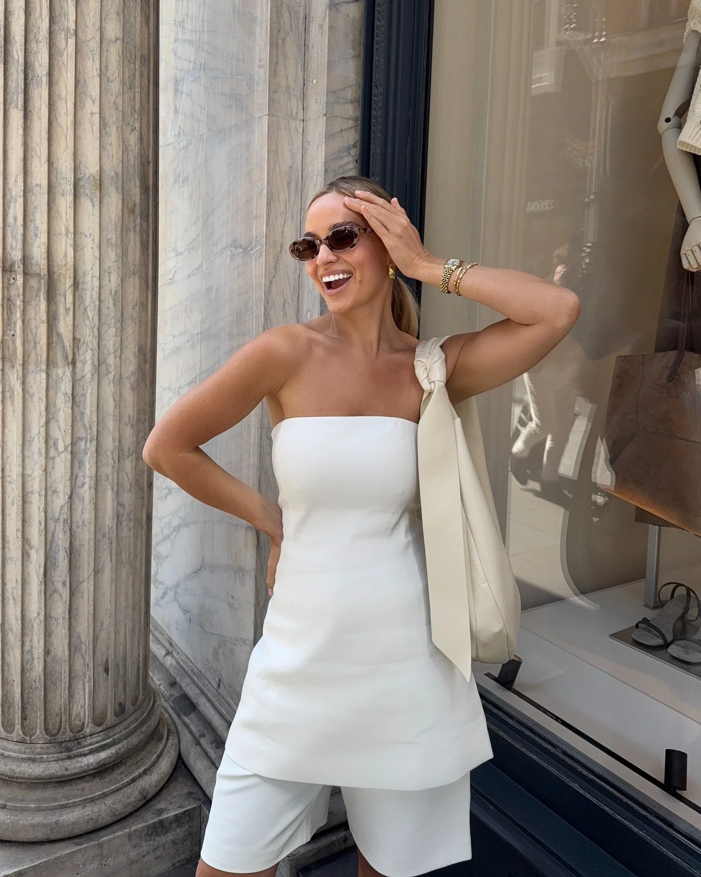 all white outfits
