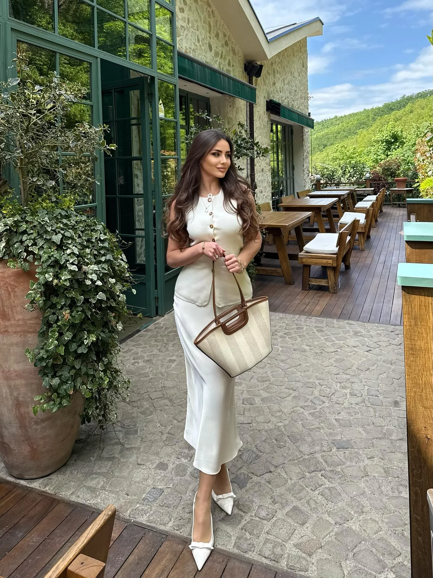 all white outfits