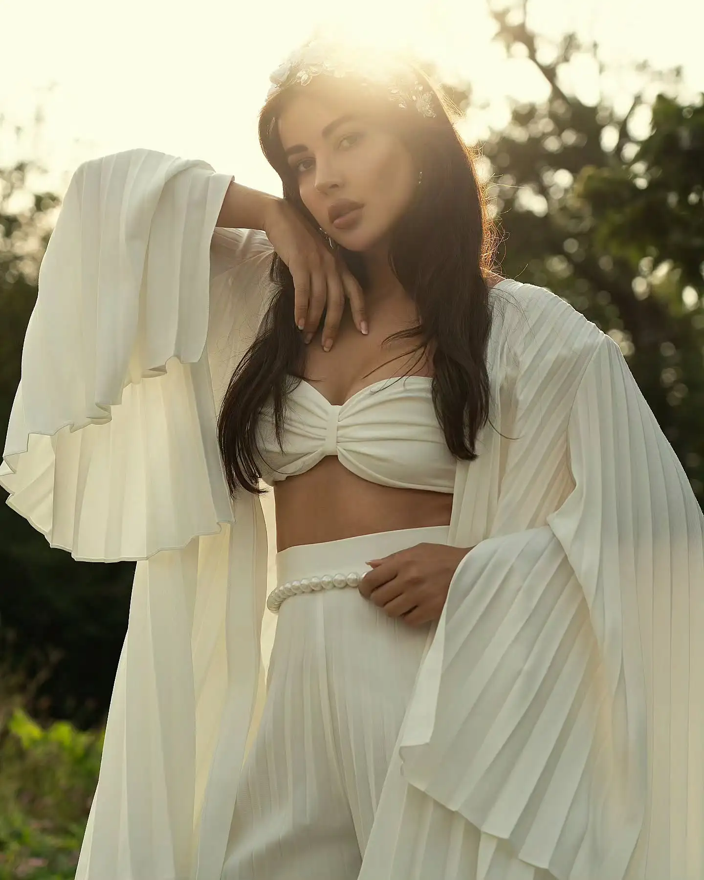 all white outfits