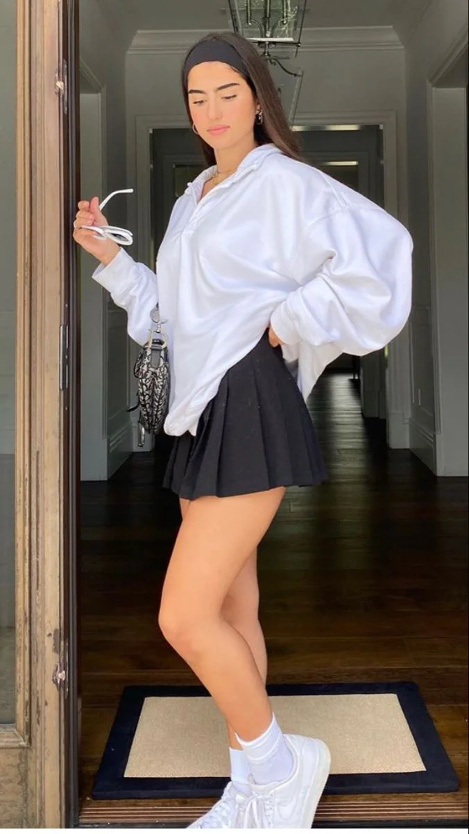 athletic skirt outfit