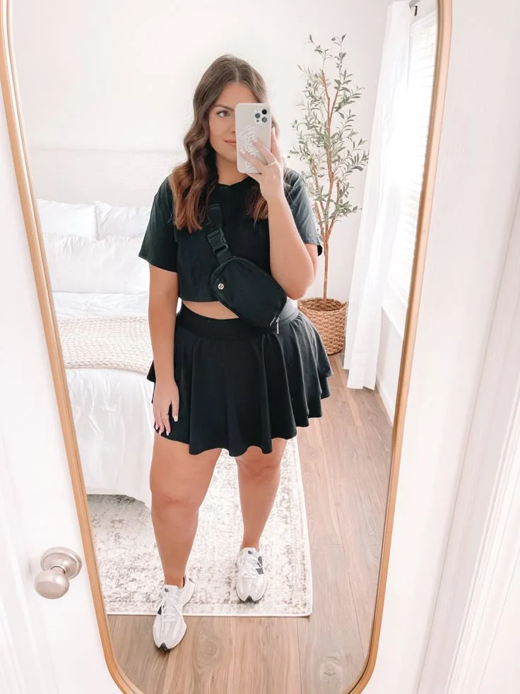 athletic skirt outfit