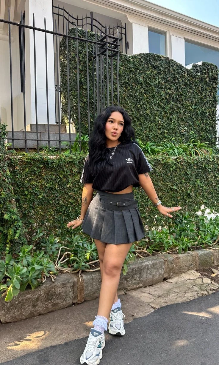 athletic skirt outfit