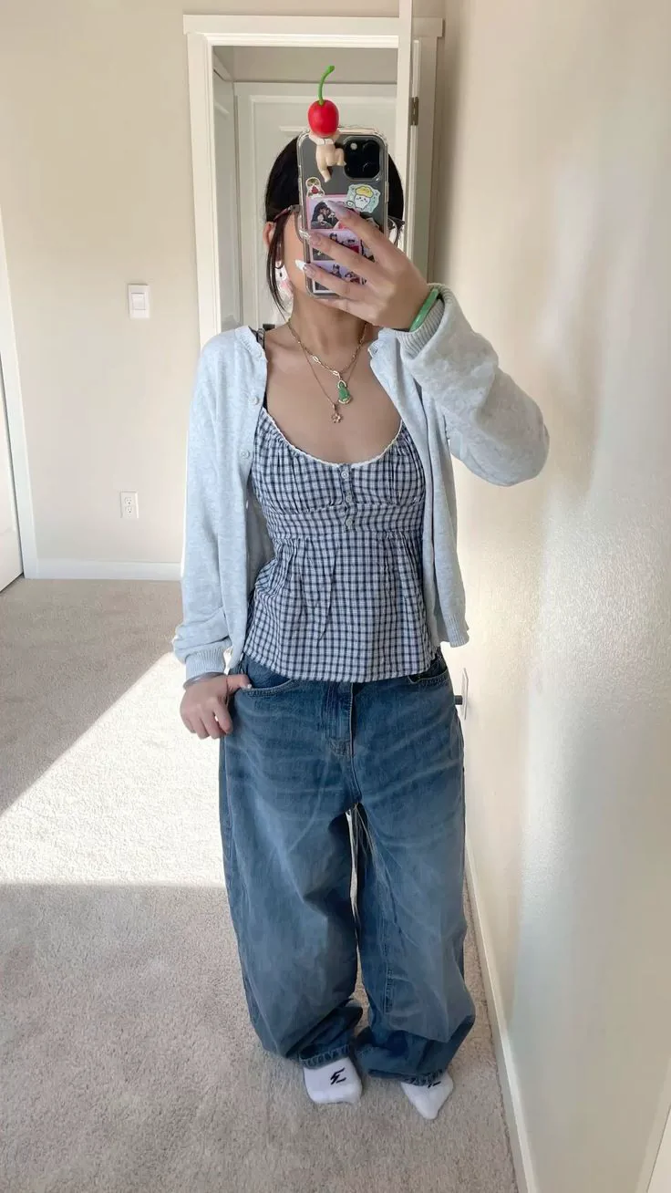 baby doll top outfit