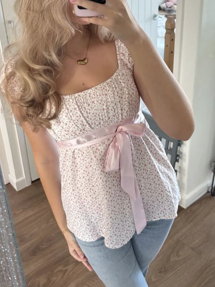 baby doll top outfit
