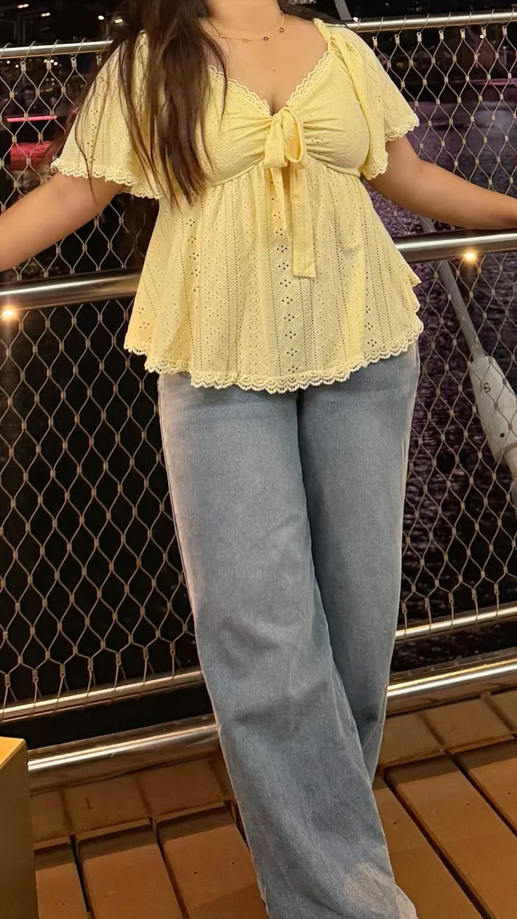 baby doll top outfit