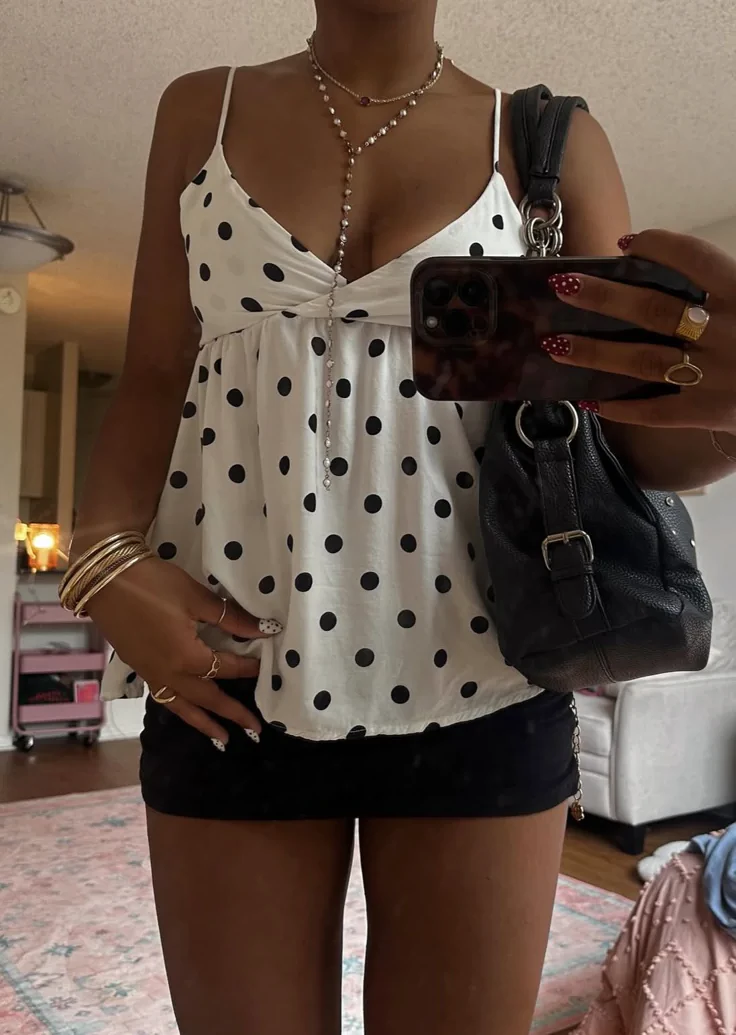 baby doll top outfit