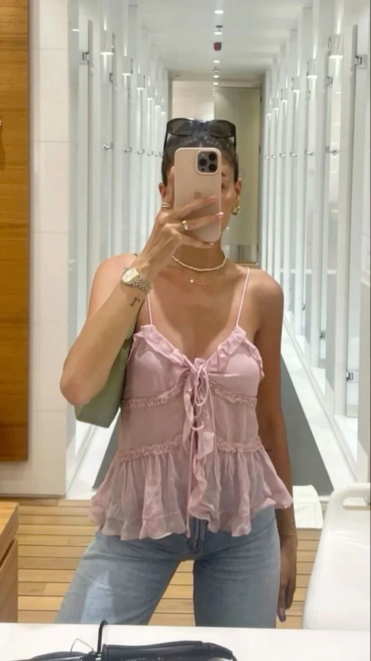 baby doll top outfit
