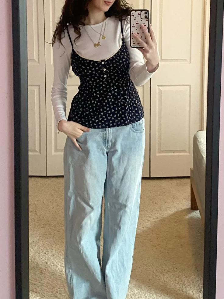 baby doll top outfit