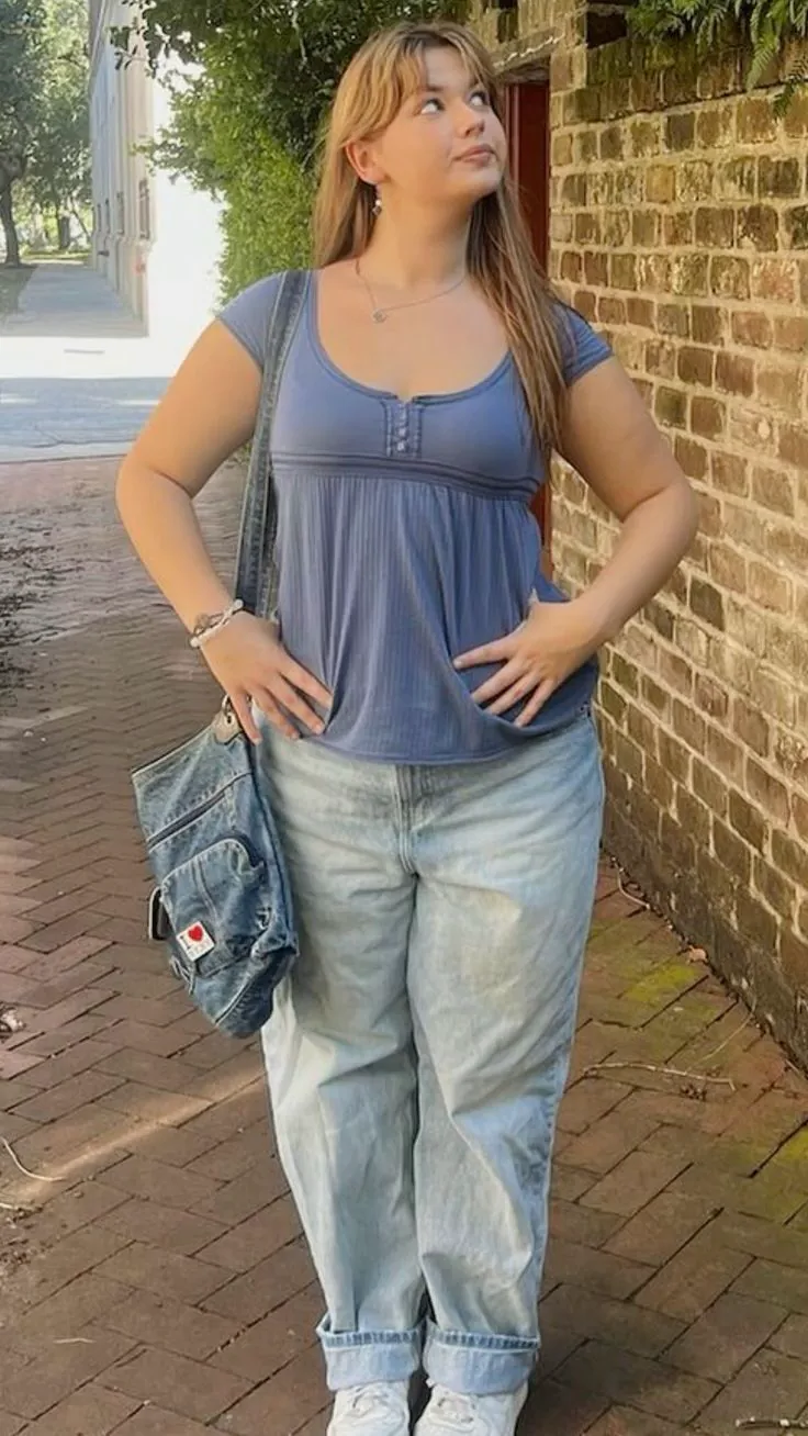 baby doll top outfit