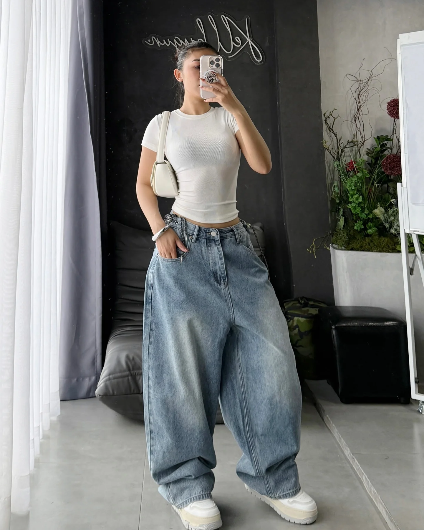 baggy jeans outfit