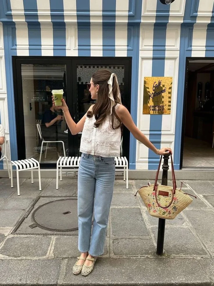 ballet flats outfit