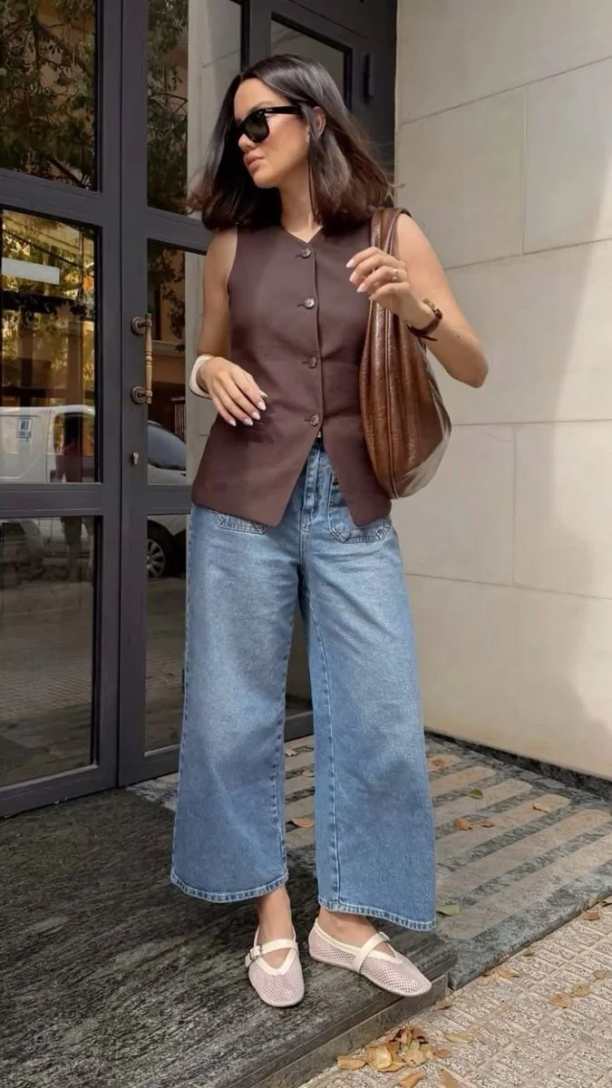 ballet flats outfit