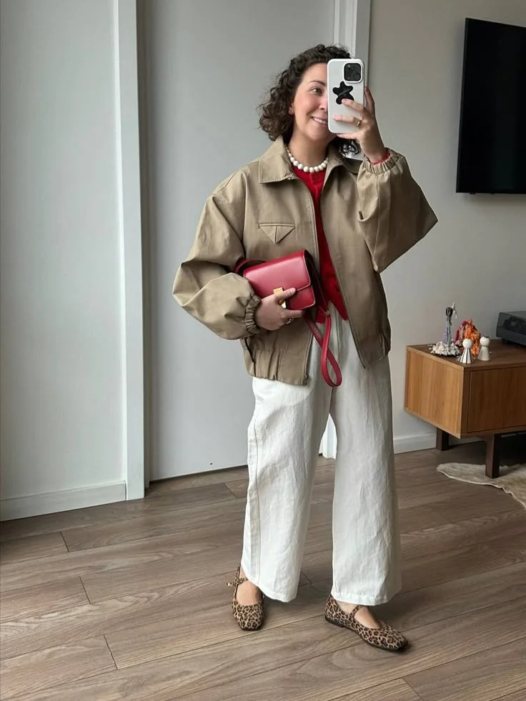 ballet flats outfit