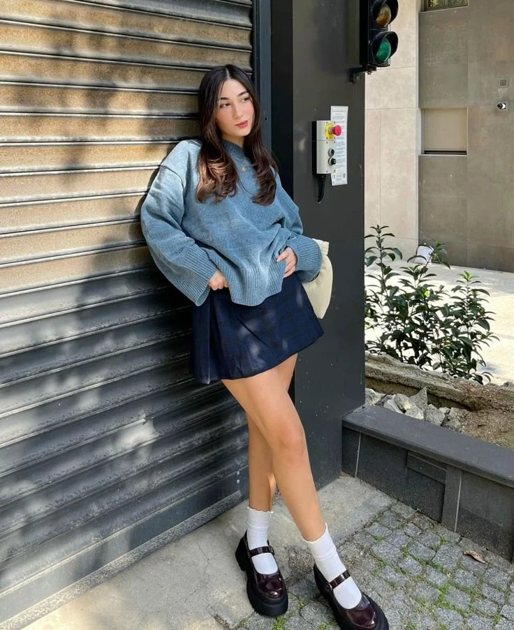 ballet flats outfit