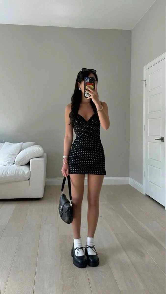ballet flats outfit