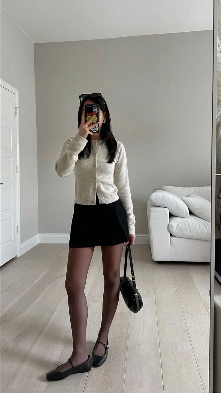 ballet flats outfit
