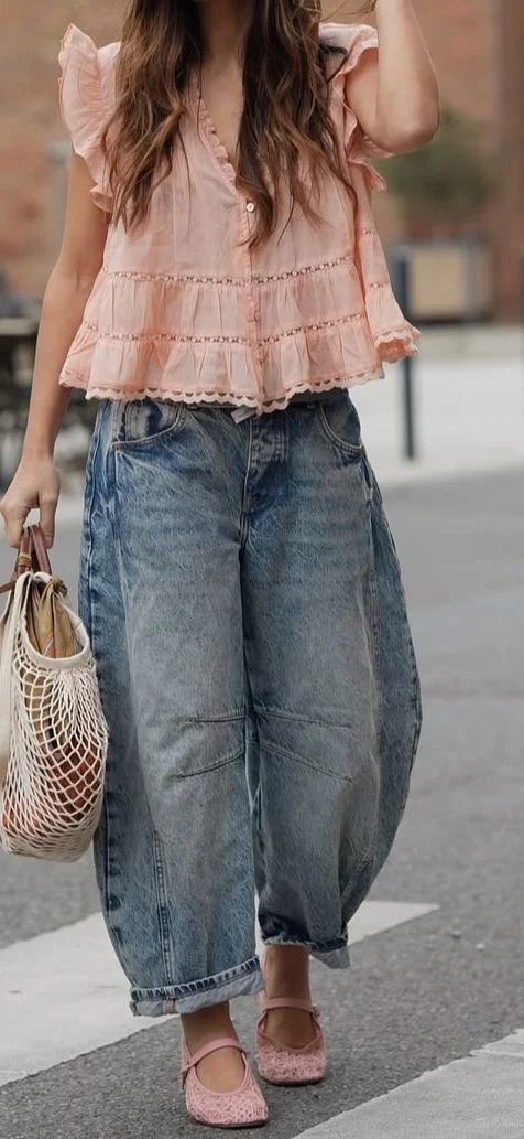 barrel jeans ideas
