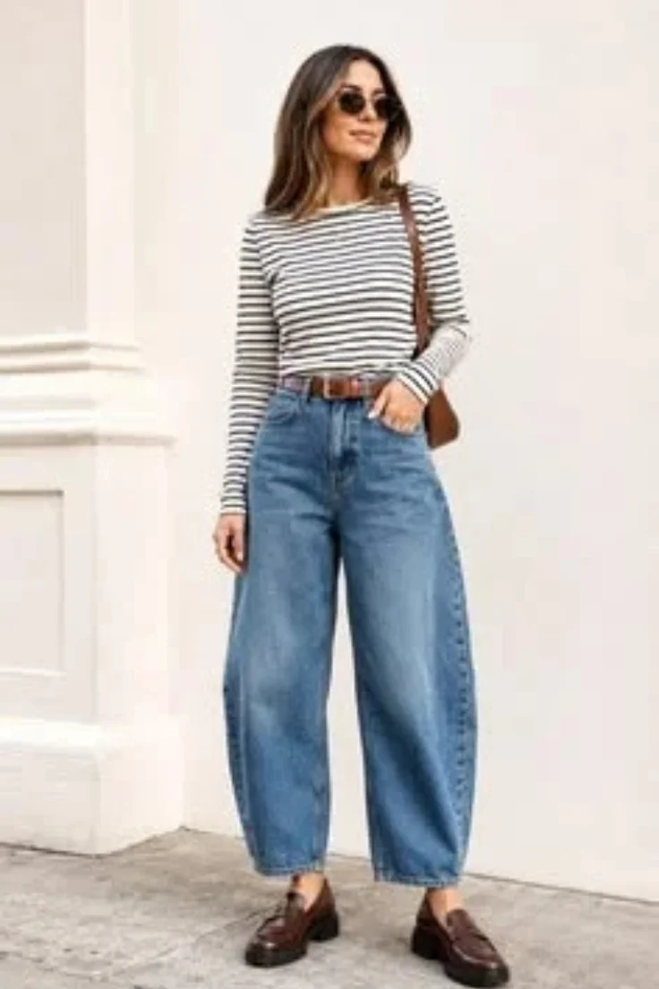 barrel jeans ideas