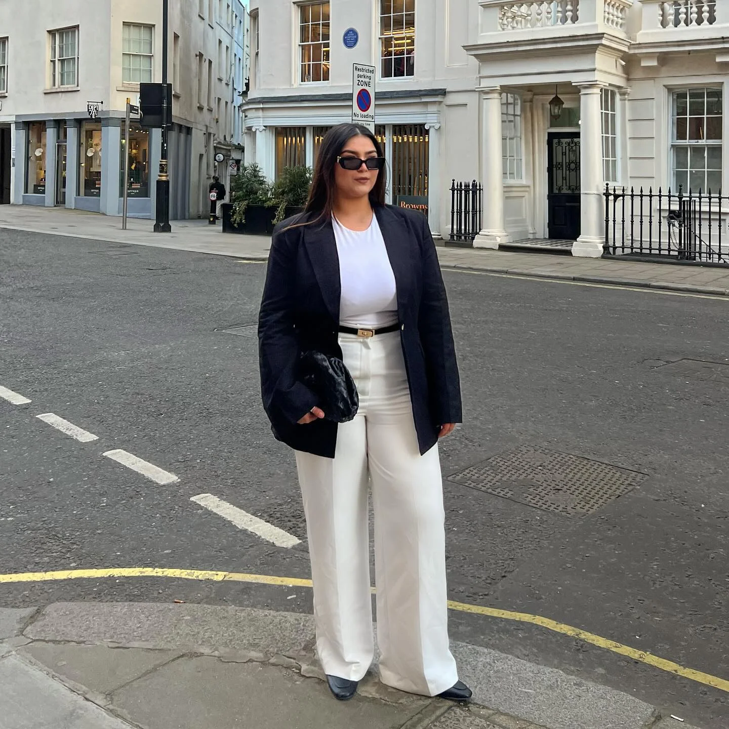 black blazer outfit