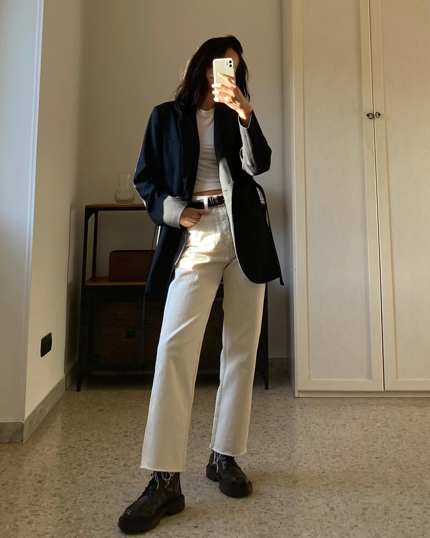 black blazer outfit