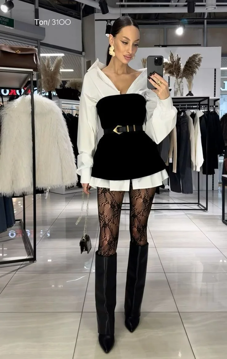 black boots outfit