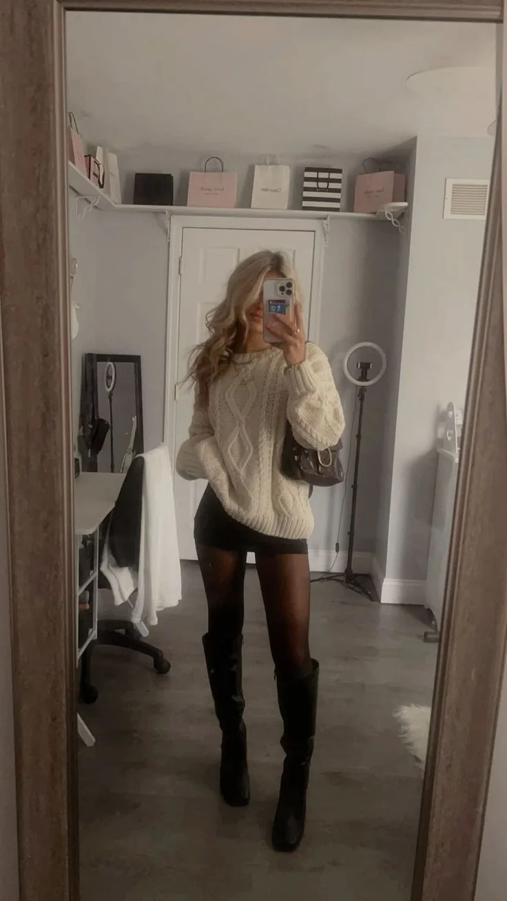black boots outfit