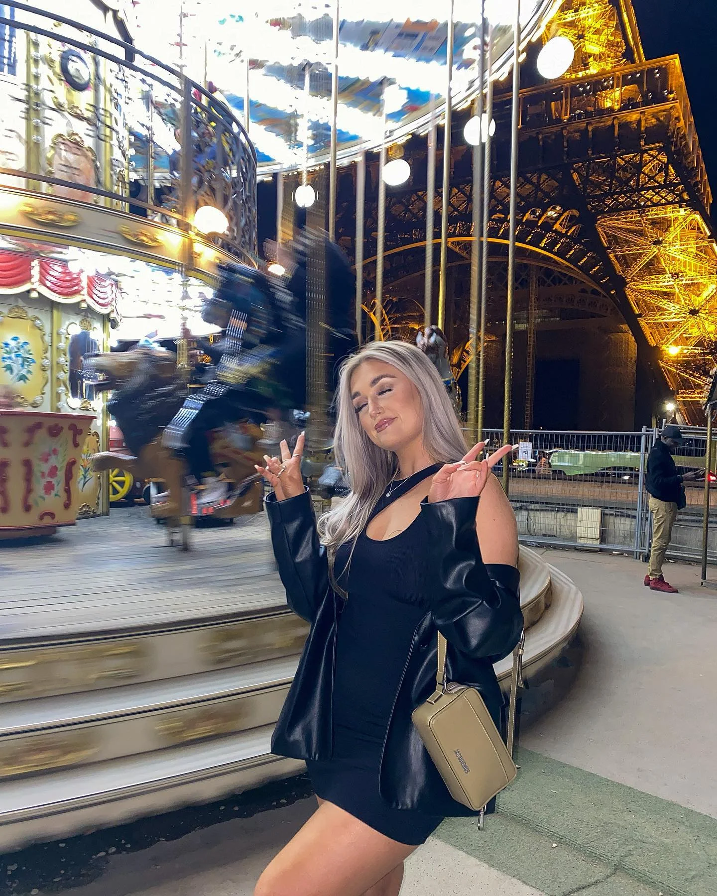 black dress outfit