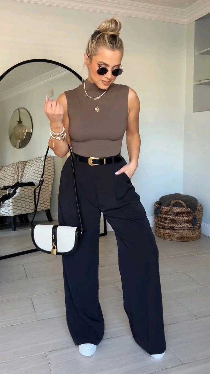 black pants outfit