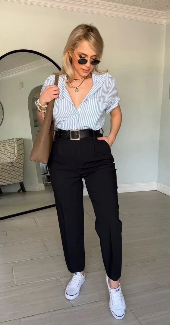 black pants outfit