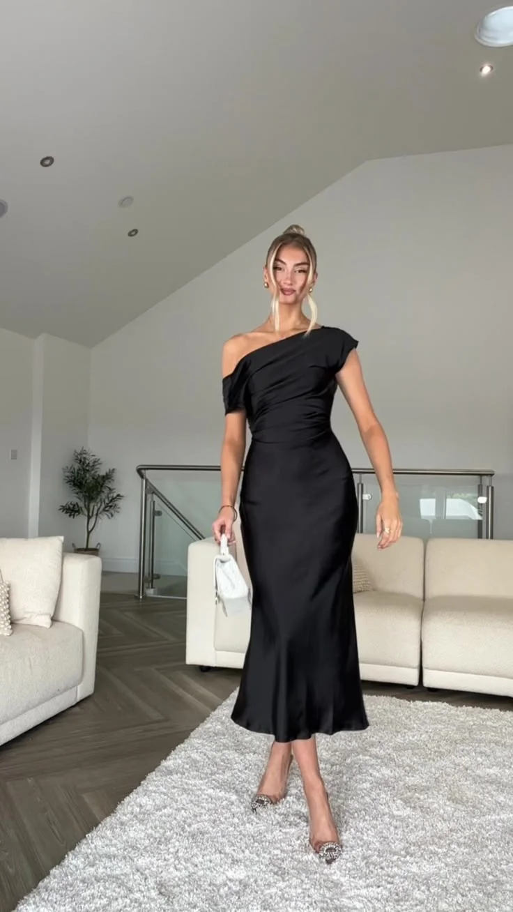 black tie wedding guest dress