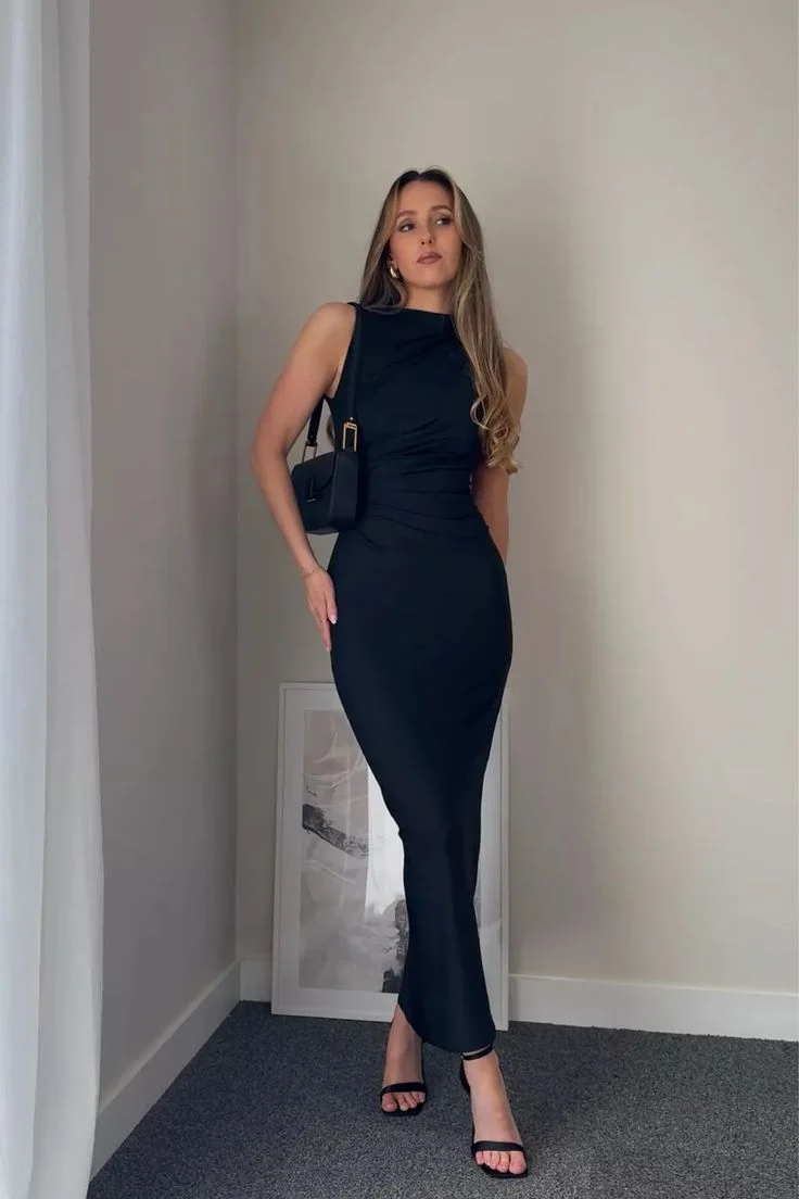 black tie wedding guest dress