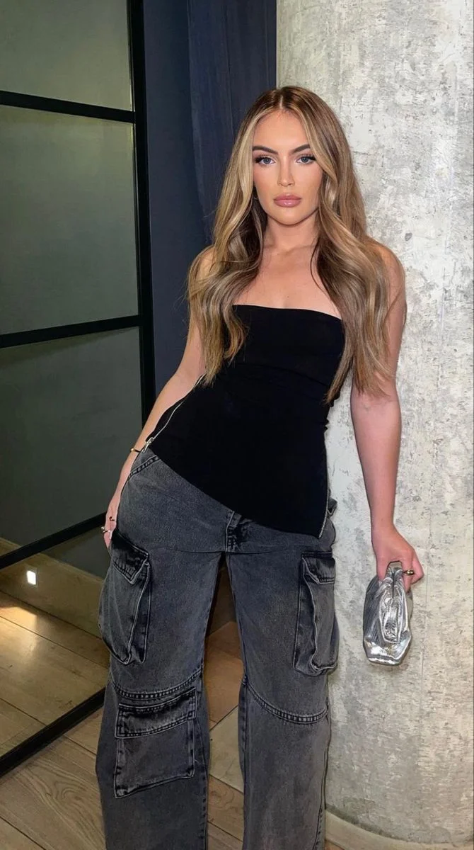 black tube top