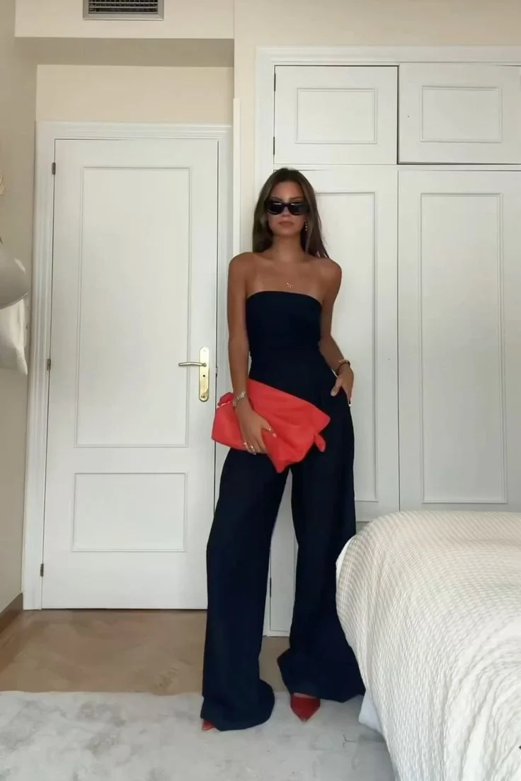 black tube top