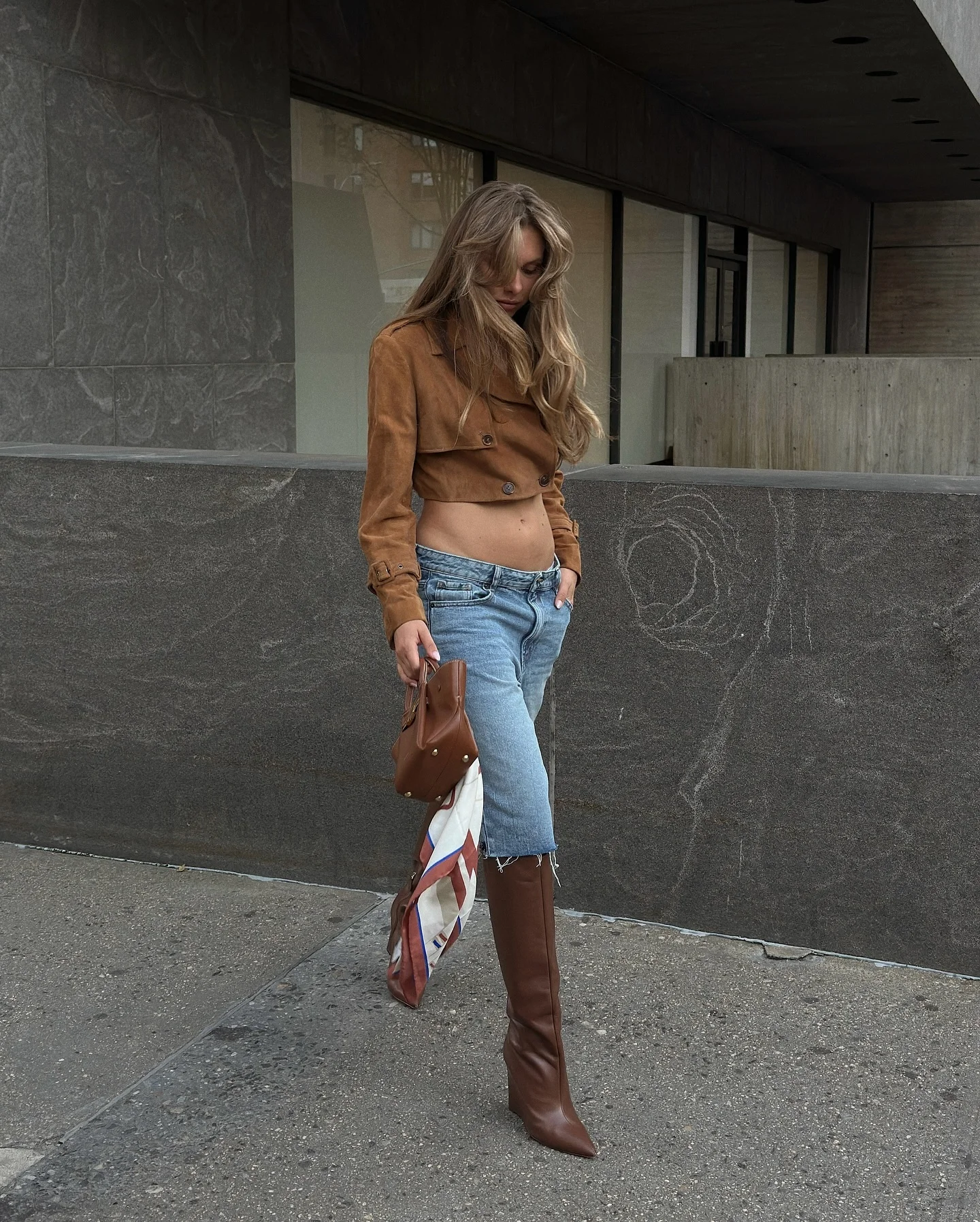 brown boots outfit