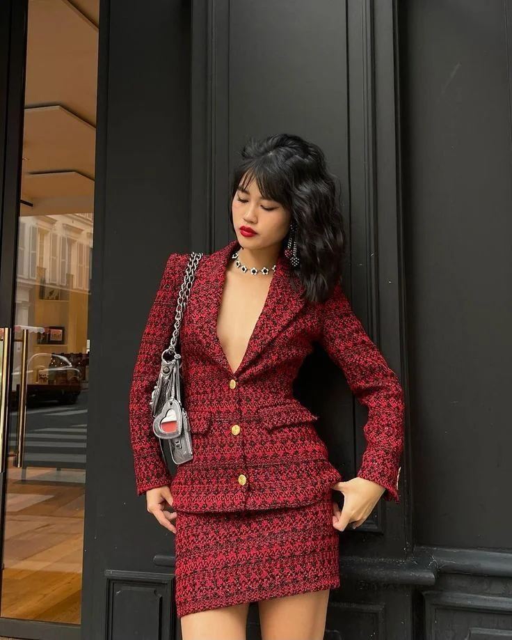 burgundy outfits ideas