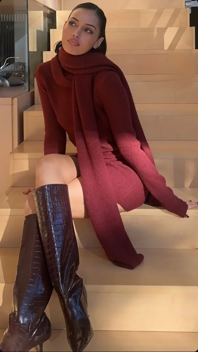 burgundy outfits ideas