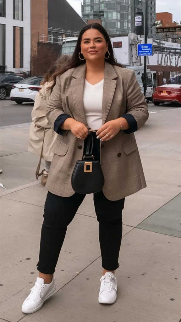 business casual outfits plus size