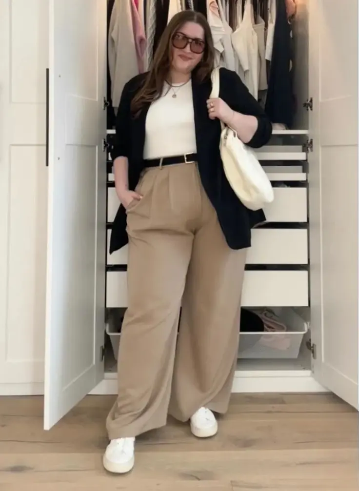 business casual outfits plus size