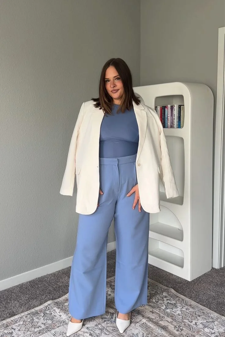 business casual outfits plus size